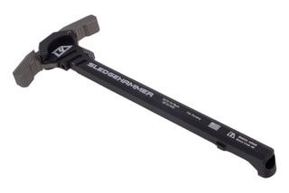 Breek Arms ambidextrous AR-15 charging handle, grey.